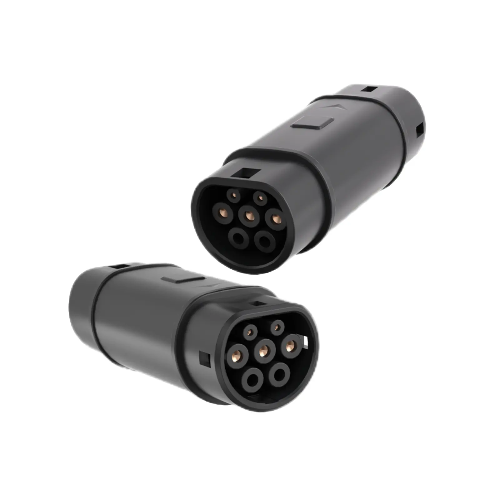 Type 2 to Gbt EV Adapter,1Phase 3Phased Type 2 to Gbt Conversion Connector,Electric Vehicle Charging Adapter IEC 62196 to GB/T EV Charging Adapter